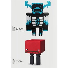 Minecraft Warden ve Strider Set Hareketli Eklemli Figür
