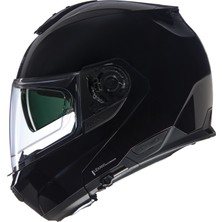 Nolan N100-6 Classıco 301 Çene Açılır Kask Parlak Siyah