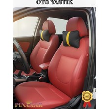 Mercedes E Cabrio A238 2017 ve Sonrası Oto Koltuk Sarı Şerit Boyun Yastığı 2 Adet