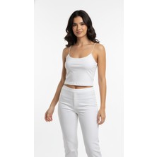 ACTRİS Ip Askılı Crop Top Astarlı Büstiyer