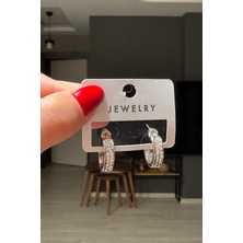 H&E Design Kadın Damla Inci Küpe