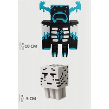 Minecraft Warden ve Ghast V2 Set Hareketli Eklemli Figür