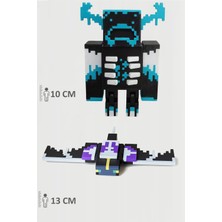 Minecraft Warden ve Phantom Set Hareketli Eklemli Figür
