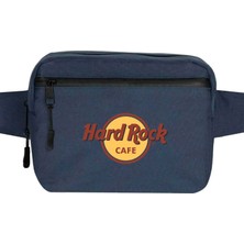 Zepplin Giyim Hard Rock Cafe Bel Çantası Fermuarlı Lacivert Renk