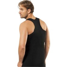 Jiber Erkek 5'li Siyah Likralı Rambo Sporcu Atlet