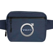 Zepplin Giyim Volvo Logo Bel Çantası Fermuarlı Lacivert Renk