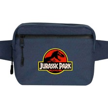Zepplin Giyim Jurassic Park Classic Bel Çantası Fermuarlı Lacivert Renk