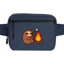 Zepplin Giyim Camp Cute Bel Çantası Fermuarlı Lacivert Renk