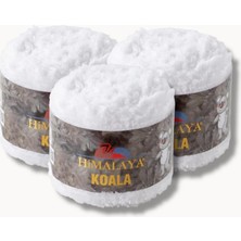 Himalaya Koala 75711 Peluş Örgü Ipi 3 Adet