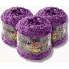 Himalaya Koala 75717 Peluş Örgü Ipi 3 Adet