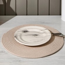 Hasırhane Bej Amerikan Servis Supla 1 Parça Ms Home Serisi SUPLA001, One Size