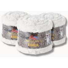 Himalaya Koala 75724 Peluş Örgü Ipi 3 Adet