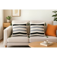 Modaevimde Punch 2 ADET Kırlent Kılıfı 45X45