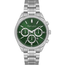 Ferrucci Gümüş Çelik Kordon Erkek Kol Saati L03634M.03