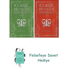 Alfa Yayınları Klasik Filoloji Seminerleri 3 + Klasik Filoloji Seminerleri 1