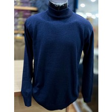 TCR Erkek Triko Balıkçı Yaka Yün Kazak