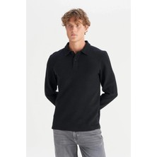 Wrangler Erkek Polo Yaka Sweatshirt W2520381001