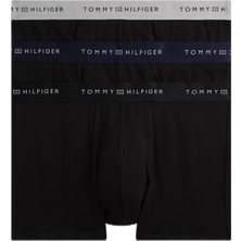 Tommy Hilfiger Erkek 3’lü Metalik Bel Bantlı Trunk Boxer UM0UM03411