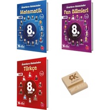 Newton Yayınları Newton Lgs 8. Sınıf Üstatların Kaleminden Matematik Fen ve Türkçe 16LI Branş Deneme Seti