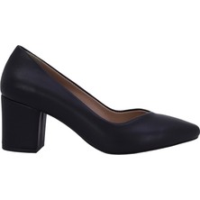 Hobby 26569 Hakiki Deri Stiletto Kadın Ayakkabı