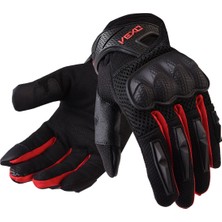 Vexo Stunt Eldiven Kırmızı Sertifikalı