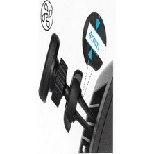 CAILON Güçlü Mıknatıslı Kancalı Araç Içi Telefon Tutucu Uyumlu Havalandırma Için