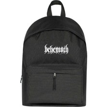 Zepplin Giyim Behemoth Classic Logo Sırt Çantası Siyah Renk