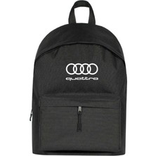 Zepplin Giyim Audi Quattro Sırt Çantası Siyah Renk