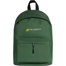 Zepplin Giyim Peugeot Sport Slash Sırt Çantası Yeşil Renk