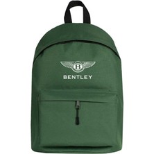Zepplin Giyim Bentley Logo 2 Sırt Çantası Yeşil Renk