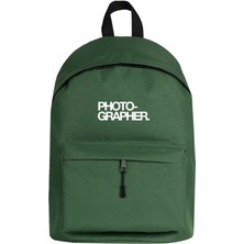 Zepplin Giyim Photohrapher Sırt Çantası Yeşil Renk