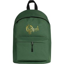 Zepplin Giyim Opeth Logo Classic Sırt Çantası Yeşil Renk