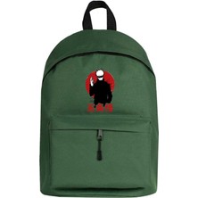Zepplin Giyim Megumi Jajutsu Kaisen Sırt Çantası Yeşil Renk