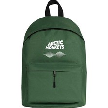 Zepplin Giyim Arctic Monkeys-2 Sırt Çantası Yeşil Renk