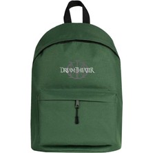Zepplin Giyim Dream Theather Logo Sırt Çantası Yeşil Renk