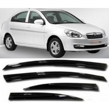 X Power Tuning Hyundai Accent Era 2006-2012 Uyumlu Mugen Tip 4 Lü Cam Rüzgarlığı