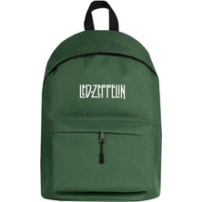 Zepplin Giyim LED Zeppelin Logo Sırt Çantası Yeşil Renk