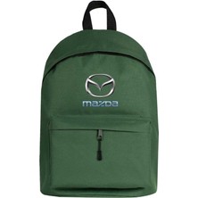 Zepplin Giyim Mazda Logo Sırt Çantası Yeşil Renk
