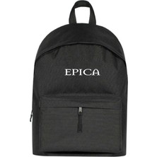 Zepplin Giyim Epica Logo Sırt Çantası Siyah Renk