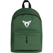 Zepplin Giyim Kupra Logo Sırt Çantası Yeşil Renk