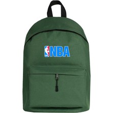 Zepplin Giyim Nba Logo Sırt Çantası Yeşil Renk