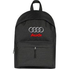 Zepplin Giyim Audi Logo Sırt Çantası Siyah Renk