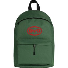 Zepplin Giyim Byd Logo Sırt Çantası Yeşil Renk