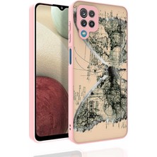 Zore Galaxy M33 Kılıf Desenli Kamera Korumalı Parlak Tcmk Nora Kapak-No4