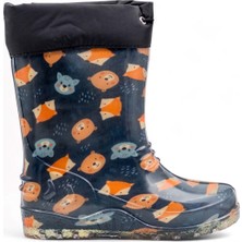 Emek Içi Yünlü Su Geçirmez Çocuk Yağmur Çizmesi