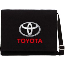 Zepplin Giyim Toyata Text Logo Siyah Kanvas Postacı Çantası