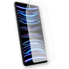 Zore iPad Pro 12.9 2020 (4.nesil) Kağıt Hisli Mat Uyumlu Davin Paper Like Tablet Ekran Koruyucu-Renksiz