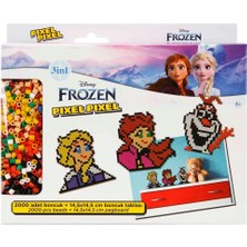 3IN1NESSIWORLD Frozen Pixel Pixel Boncuk Aktivite ve Oyuncak Seti S00005168