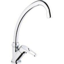 Mermerden Tekli Mix , Tek Su Girişli Lavabo Bataryası