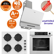 Ferre Fryart &steamart- Silentart  Vola /sessiz Beyaz Ankastre Set ( D081-SA + XE64CB + CS206-FA )